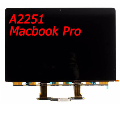 L'espace Grey Color de résolution de l'affichage à cristaux liquides 2560x1600 du Macbook Pro A2251 13