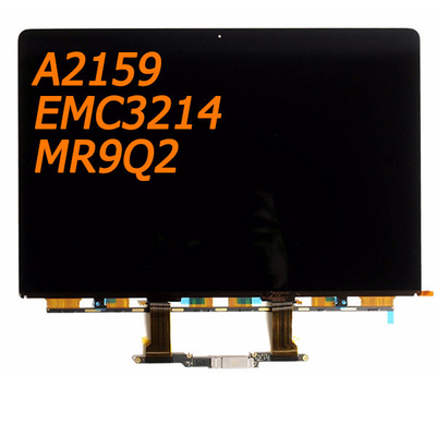 Pleine couleur de noir du remplacement EMC3214 MR9Q2 d'écran du Macbook Pro A2159 d'affichage à cristaux liquides
