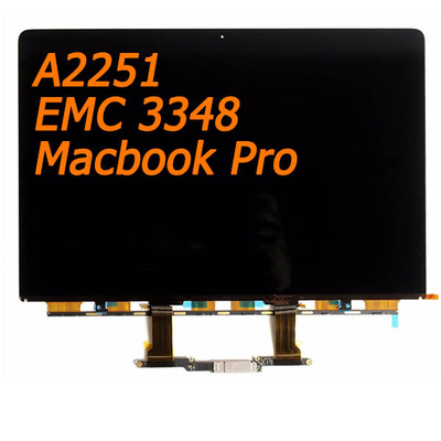 Remplacement d'affichage à cristaux liquides du Macbook Pro 13 d'EMC 3348, remplacement d'écran de 2560x1600 A2251