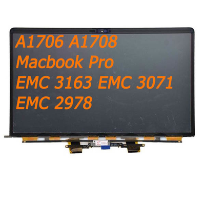 Remplacement EMC 3163 EMC 3071 EMC 2978 d'affichage à cristaux liquides de Macbook Pro d'A1706 A1708